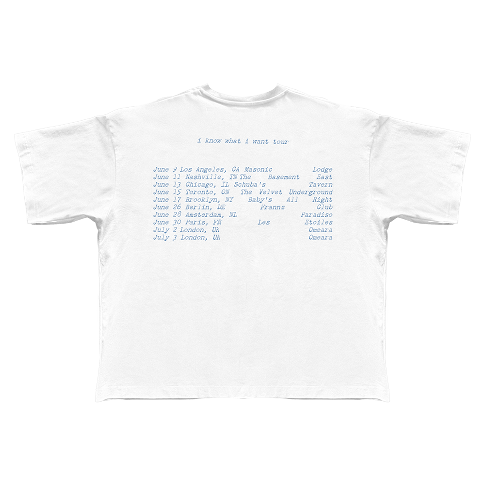 Memory Tour Tee Back
